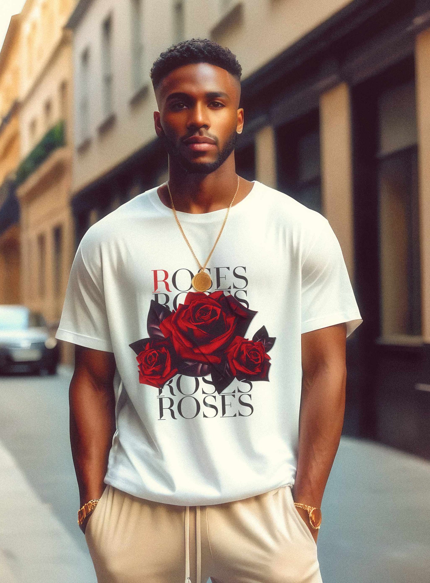 Roses Oversize Tee